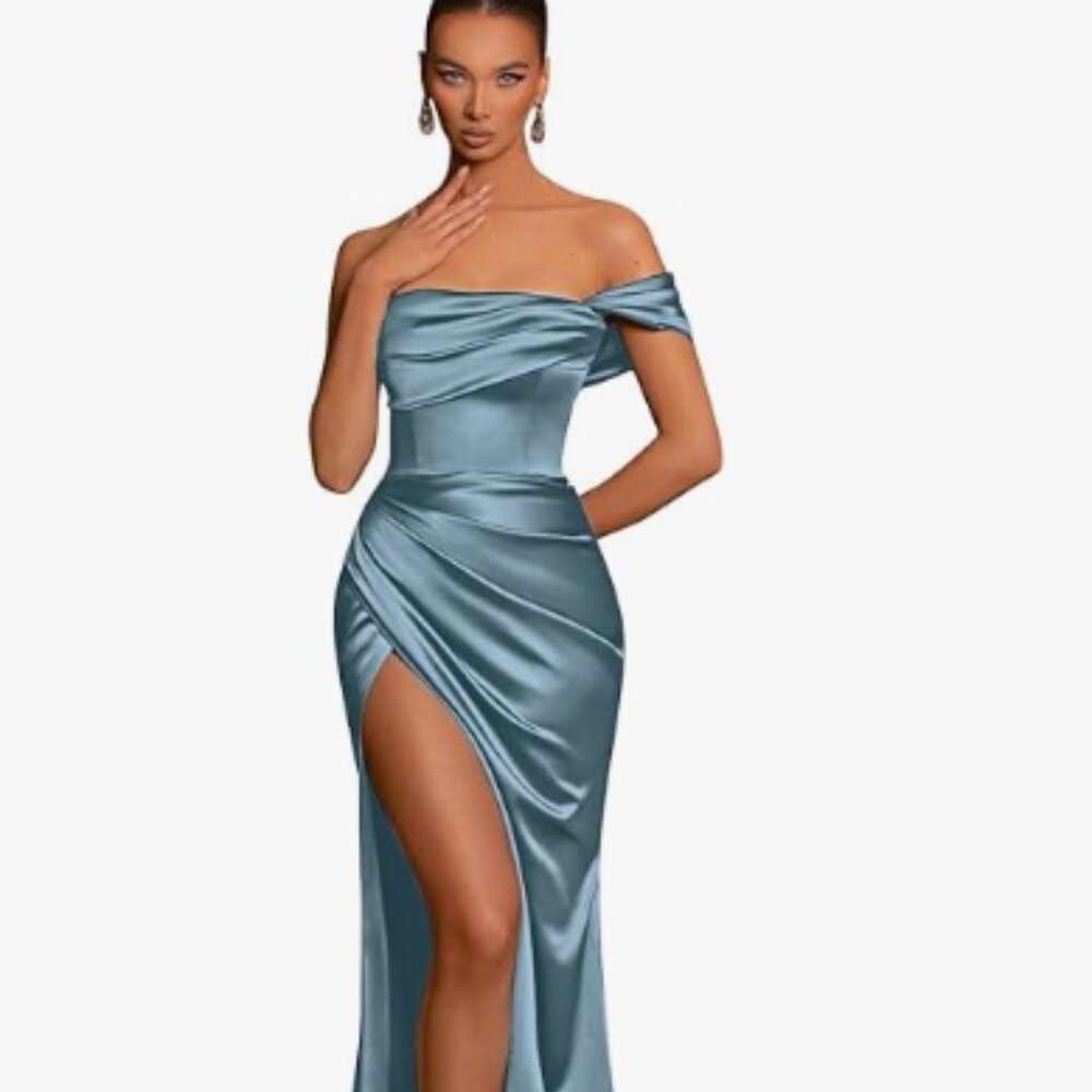 NEW! Satin Dress